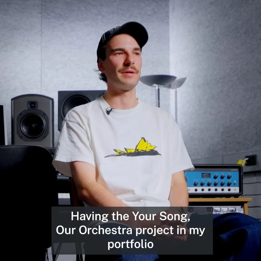 “To have an entire orchestra… that’s pretty much unheard of.” 🎶

SOUND ON 📢 

Yesterday was World Music Day and Make Music Day. Today you'll hear from Lochie, a TAFE NSW student whose composition was brought to life through the Your Song, Our Orchestra competition, in partnership with Sydney Youth Orchestras (SYO).

Originally trained in music journalism, Lochie studied the Diploma of Music (Creative and Composition) (CUA50820), and gained the practical skills to transform his ideas into something extraordinary. His original composition was brought to life by a full 70-piece orchestra; an opportunity most emerging artists only dream of. 🎻💭 

“Having this project in my portfolio is going to be huge for the future I want in music.”

🎼 Gain skills that work for music. Enrol now via the link in the comments.

@syorchestras #TAFENSW #SydneyYouthOrchestras #SYO #YourSongOurOrchestra #RealOutcomes #WorldMusicDay #MakeMusicDay RTO 90003