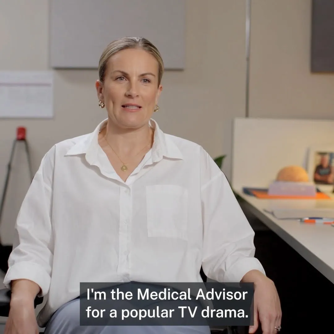 Sarah's journey from hospital wards to behind the scenes on TV sets 🏥✨📺 

Since studying nursing at TAFE NSW, Sarah is now a Medical Advisor on a popular TV drama. She works with writers, directors and actors to bring real, life saving moments to screen. 💙 

After leaving school at 16, TAFE NSW offered a practical pathway into nursing, helping build her skills and confidence, leading to a career she never imagined. 

Reflecting on her journey, Sarah says: “TAFE NSW allowed me to find another pathway into studying without falling behind with my other classmates. I don’t think I would be here if it wasn’t for TAFE NSW.” 

👉 If you're inspired by Sarah’s story, learn more about our nursing courses via the link in the bio, or search TAFE NSW Nursing. 

#TAFENSW #Nursing #GraduateStory #RealOutcomes #CreativeCareers RTO 90003