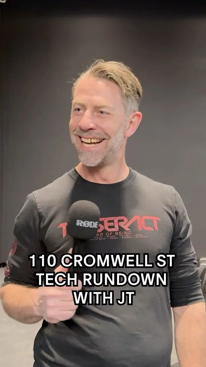 Getting the tech rundown from JT (Head of Studio & Technical Infrastructure) at Cromwell St 👀

We’re so excited to finally start showing you around our new campus!