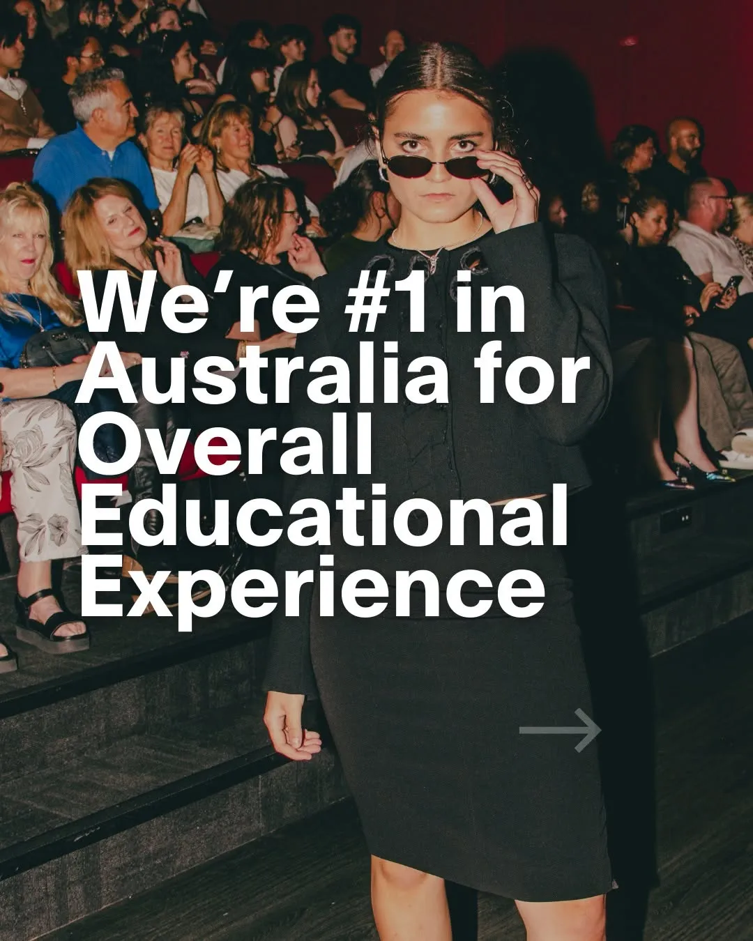 Did you know we're Australia's #1 creative arts course provider?

We're students' top choice for:

🏆 Teaching Quality & Engagement
🏆 Skills Development
🏆 Student Support & Services
🏆 Learning Resources
🏆 Overall Educational Experience
🏆 Overall Graduate Satisfaction

We make you #1, that's why we're voted #1.

Find out more on our blog - link in bio

Source: 2024 QILT Student Experience Survey (SES). Compared to all comprehensive creative arts course providers in Australia, excluding specialist field providers.

First image photo credit: @technicoloursuper888