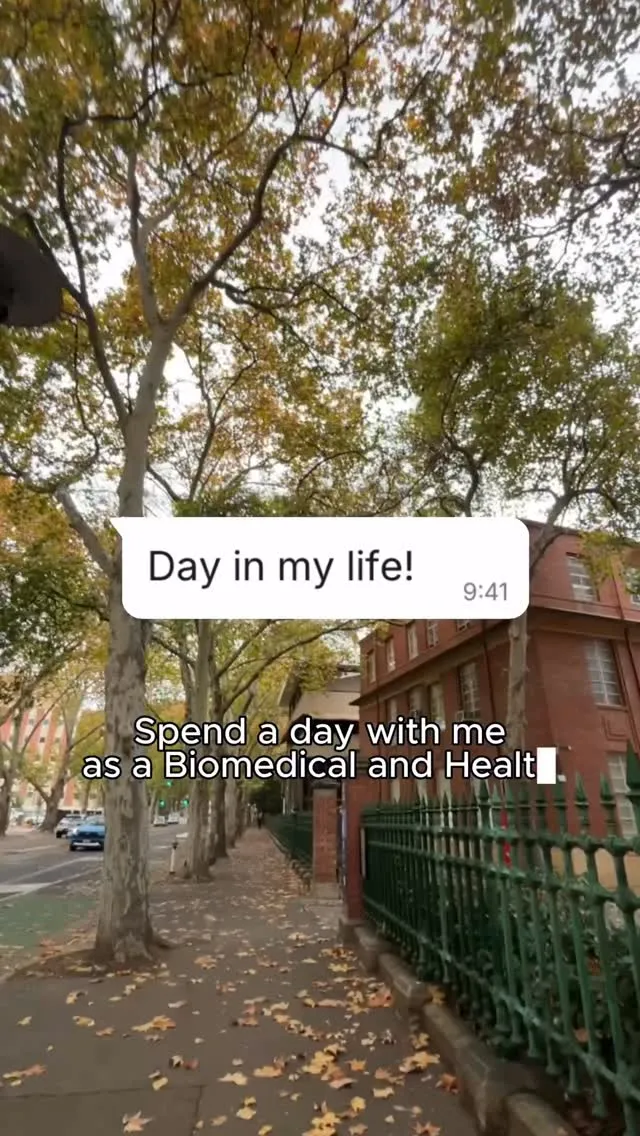 Spend a day with Shine, a third-year Bachelor of Biomedical and Health Sciences student, as she takes you through her uni routine, study sessions and everyday life on campus 🧬📚☕

There’s still time to start at Adelaide in Semester 2 🎓 Mid-year applications are now open - learn more via the link in our bio 🔗