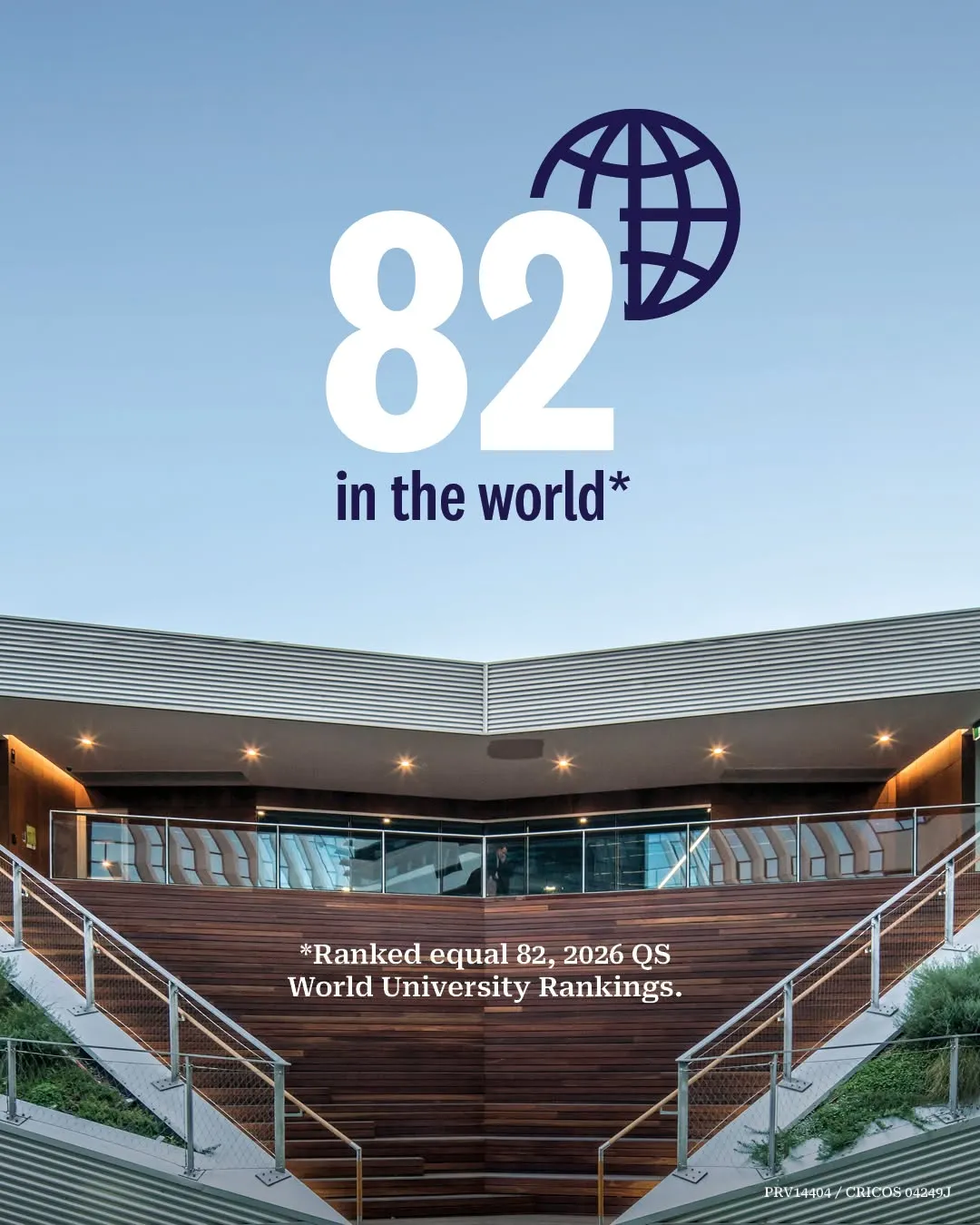We're happy to share that @adelaideuni is officially in the global top 100 🏆 
 
Released today, we claimed 82nd position in the world, and 8th nationally in our inaugural institutional ranking in the 2026 QS World University Rankings. 
 
We’re incredibly proud that Adelaide University will commence its first year of operations as a world top 100 university and member of Australia’s prestigious and research-intensive @thegroupofeight, with a bright future ahead 🌟 
 
🔗 Read more via link in bio