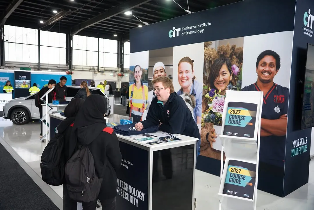 That’s a wrap on the Canberra @careersxpo for 2026!
Thanks to all the students who came by and explored the opportunities a hands-on qualification can offer. From trying out hands-on activities to discovering study options and career pathways, there was plenty to explore.
Missed CareersXpo? Download the CIT 2027 Course Guide via the link in our bio to start exploring your options.