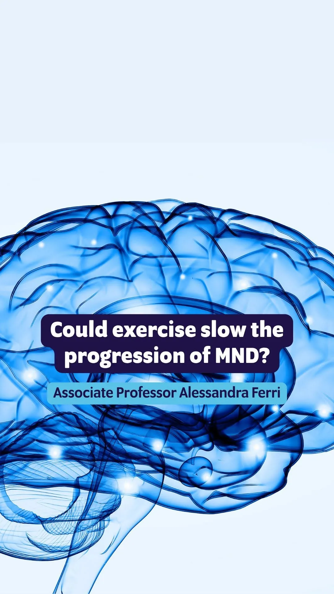 Could exercise be the medicine for neurodegenerative diseases? 🧠

VU researcher Dr Alessandra Ferri is exploring whether exercise can slow down the progression of Motor Neurone Disease, examining whether the right kind of movement can protect motor neurons and help people maintain their quality of life for longer. 

Learn more about how VU researchers are helping shape what ageing well can look like via the link in our bio.
