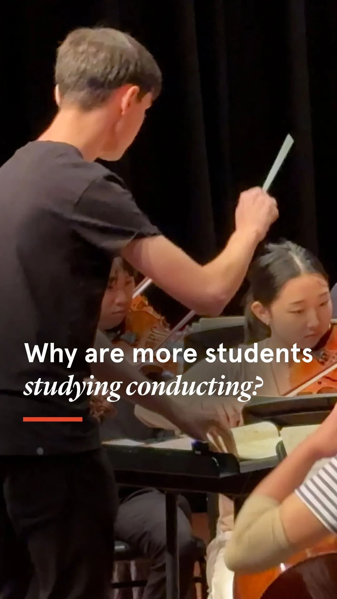 Why are more students choosing to study conducting?

From communication and leadership to creativity and musicianship, conducting challenges students to think differently about how music is made and shared with others.

Inaugural Professor of Conducting @maestrobenny and conducting student Bea discuss why so many students are keen to step up to the front of the orchestra pit at the @sydneycon.

#USYD #Conducting